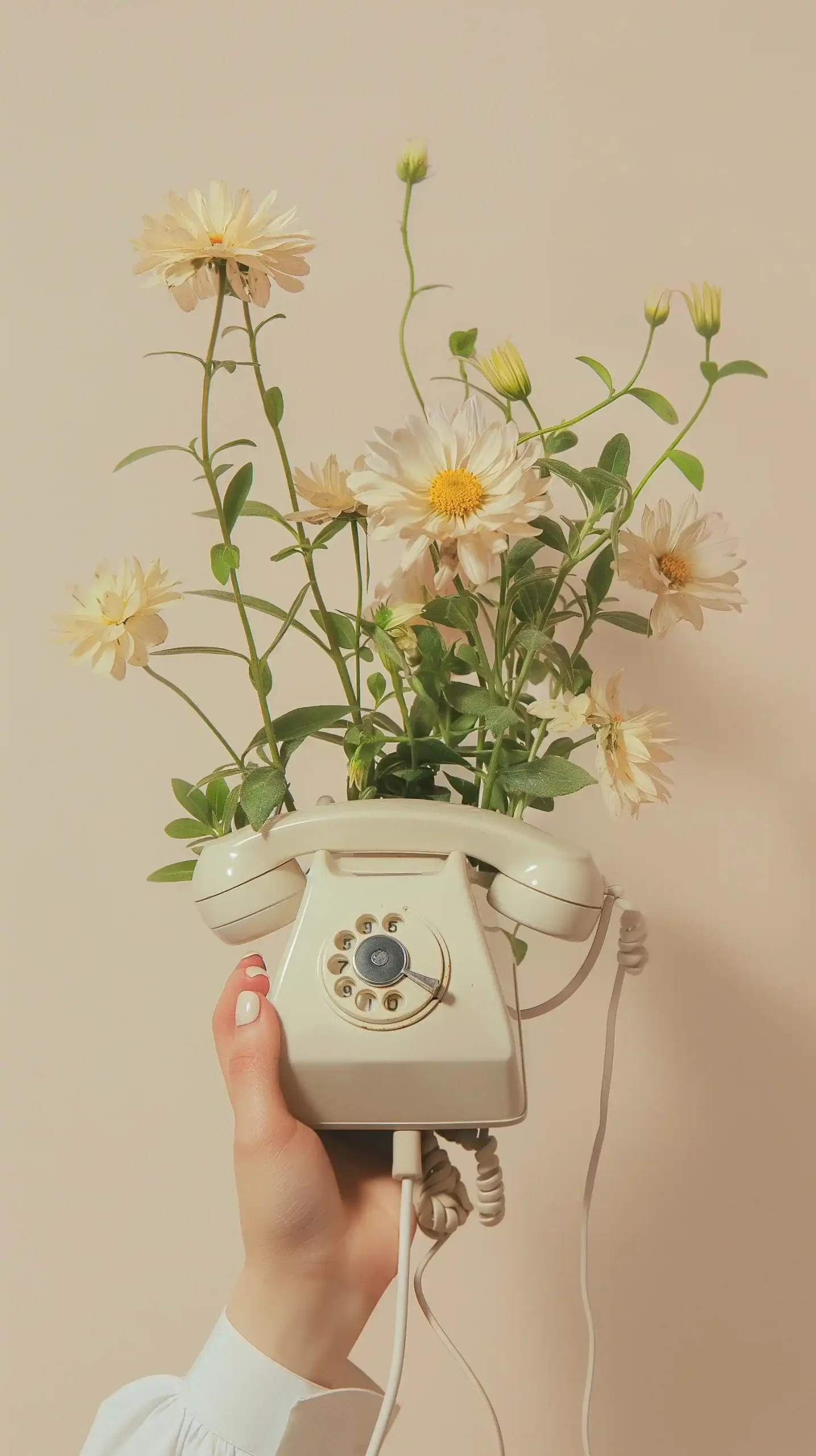 Minimalist Floral Phone