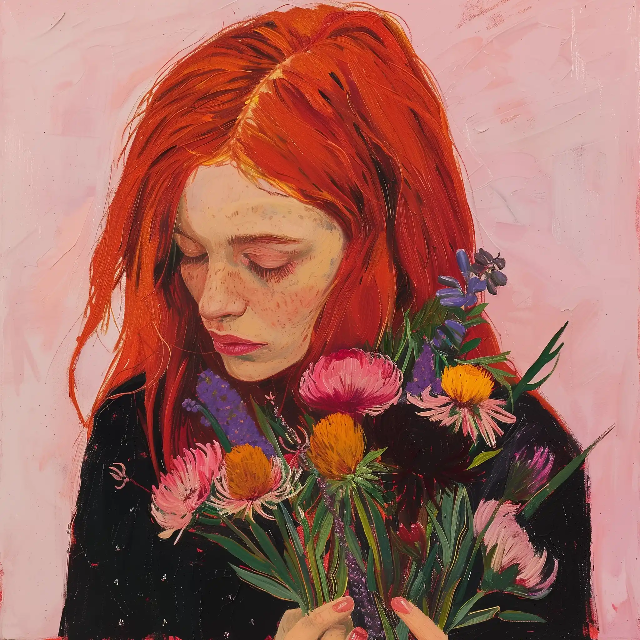 Designers Guild Redhead with Australian Flowers