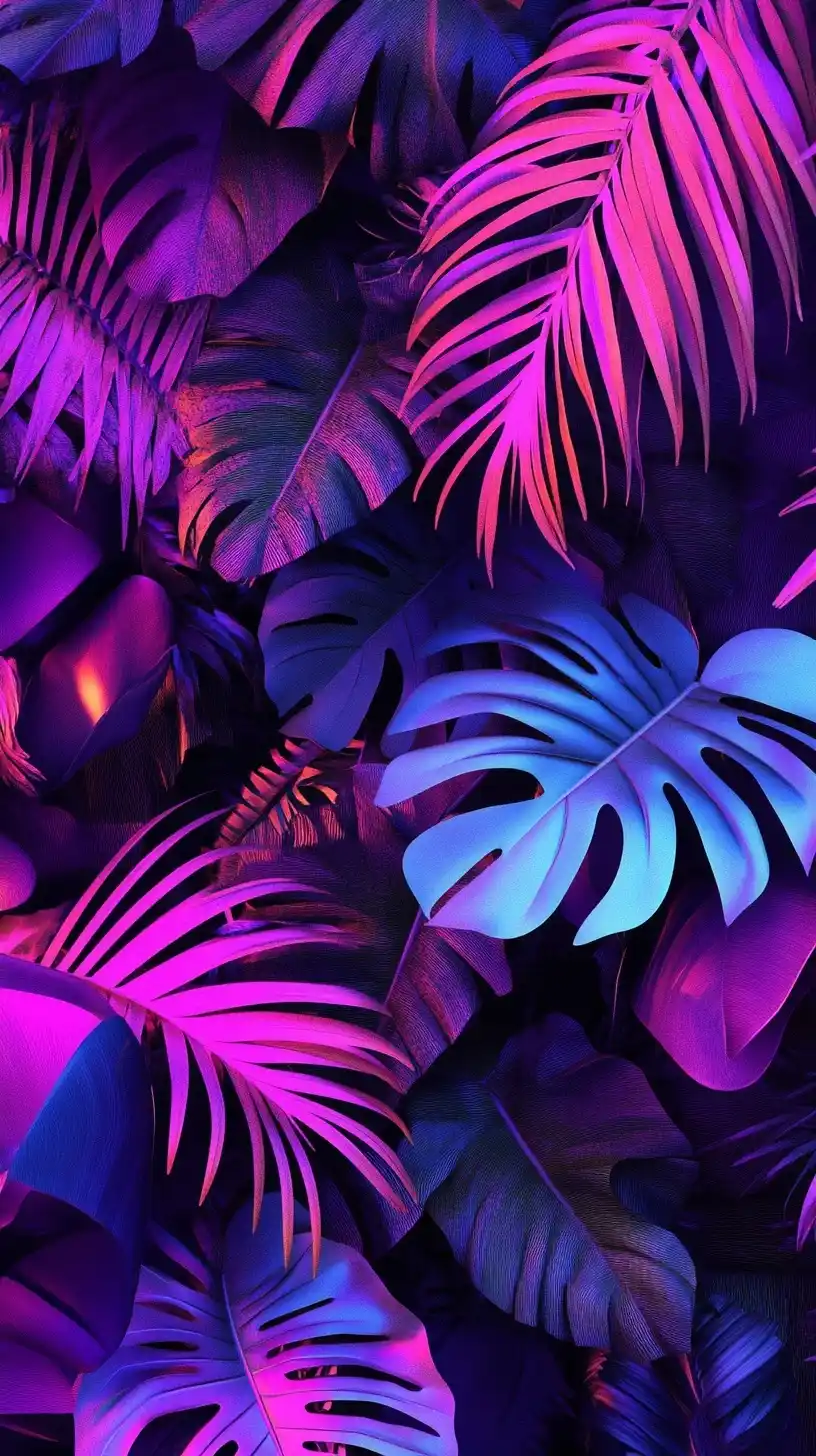 Neon Jungle Foliage AR