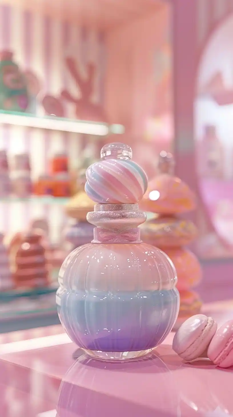 Candy-Inspired Perfume Bottle