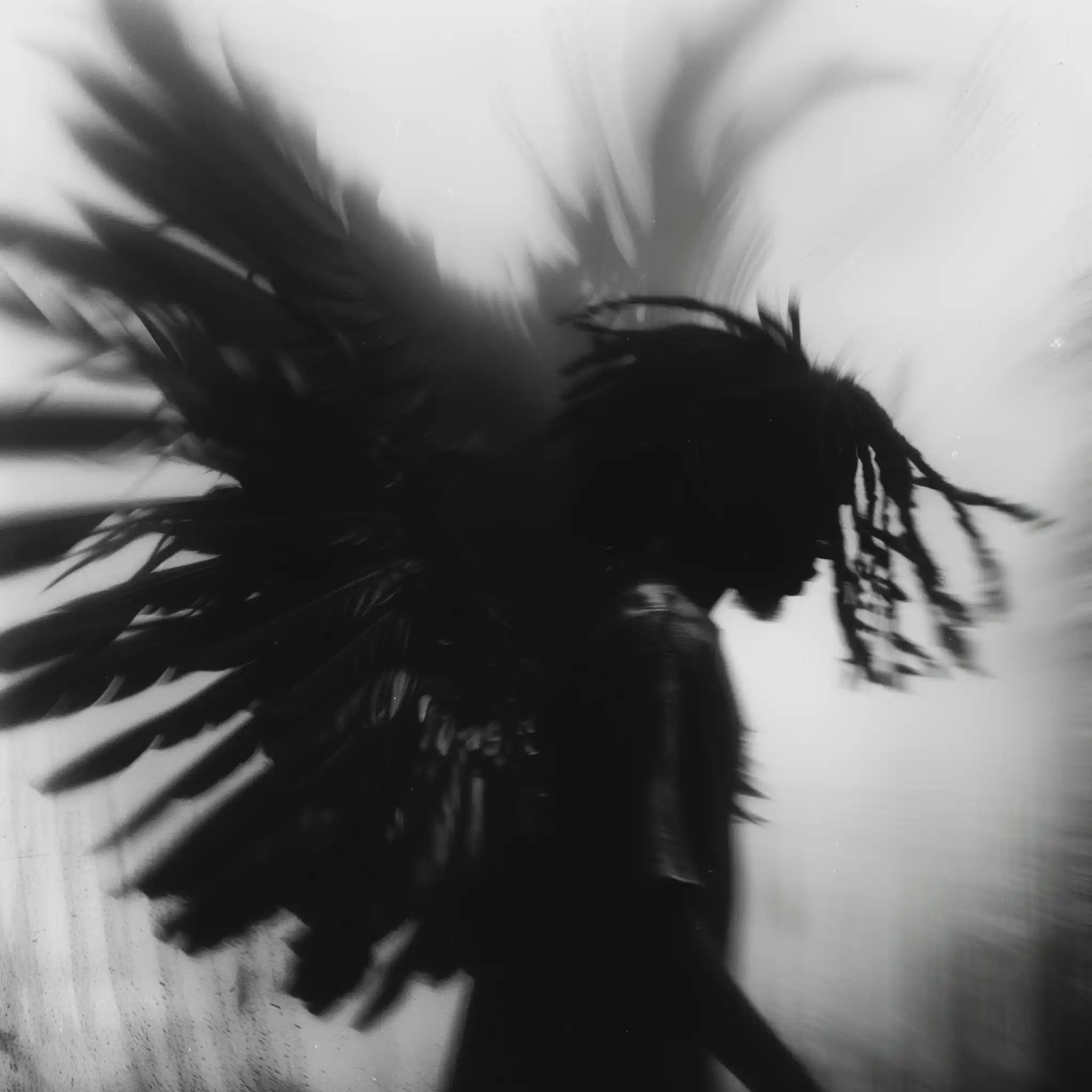 Blurred VHS Angel Wings