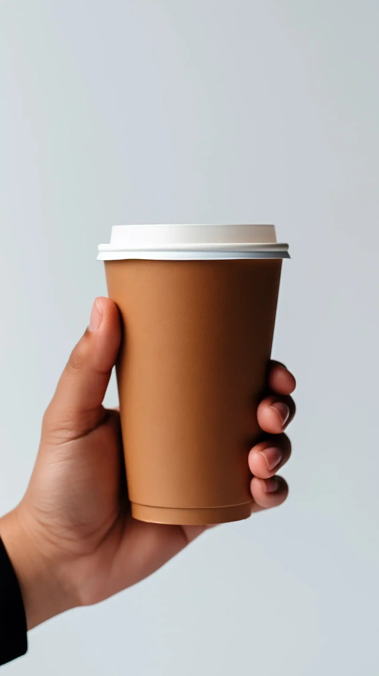 Stylized Hand with Coffee