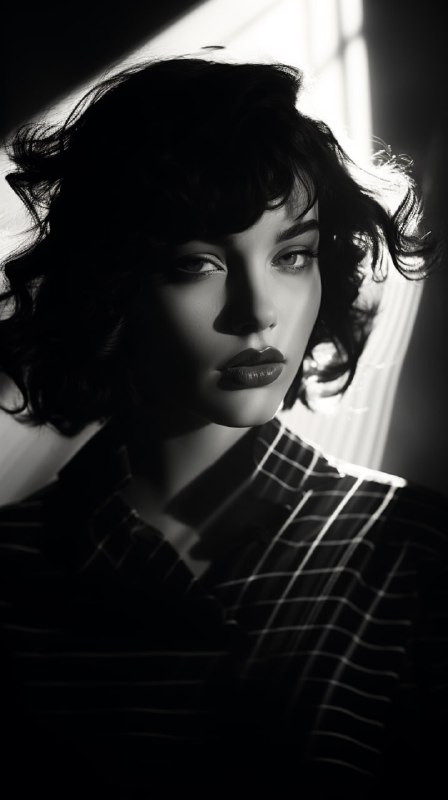 Theatrical Double Exposure Portrait Cindy Sherman Homage