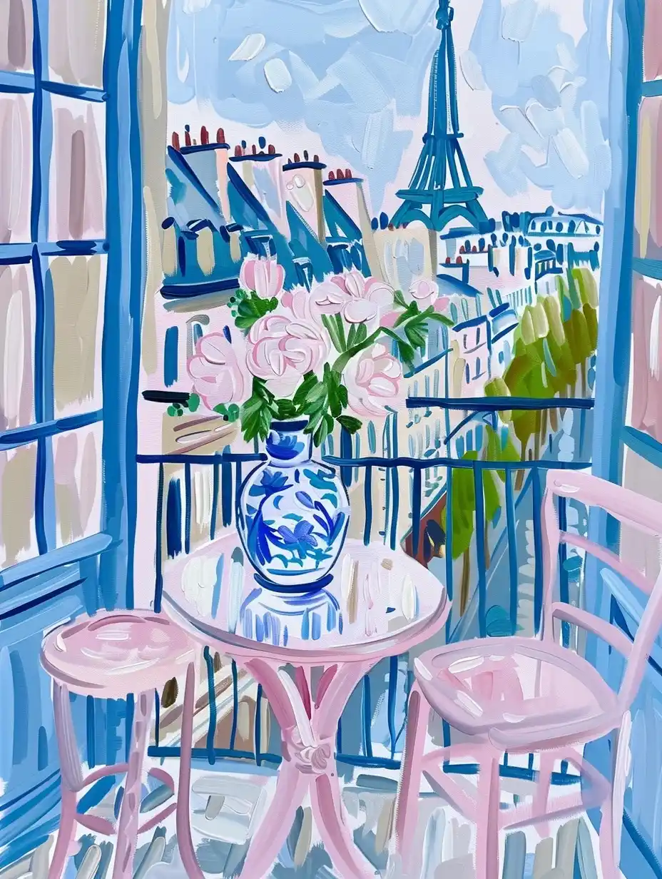 Matisse-Inspired Paris Balcony