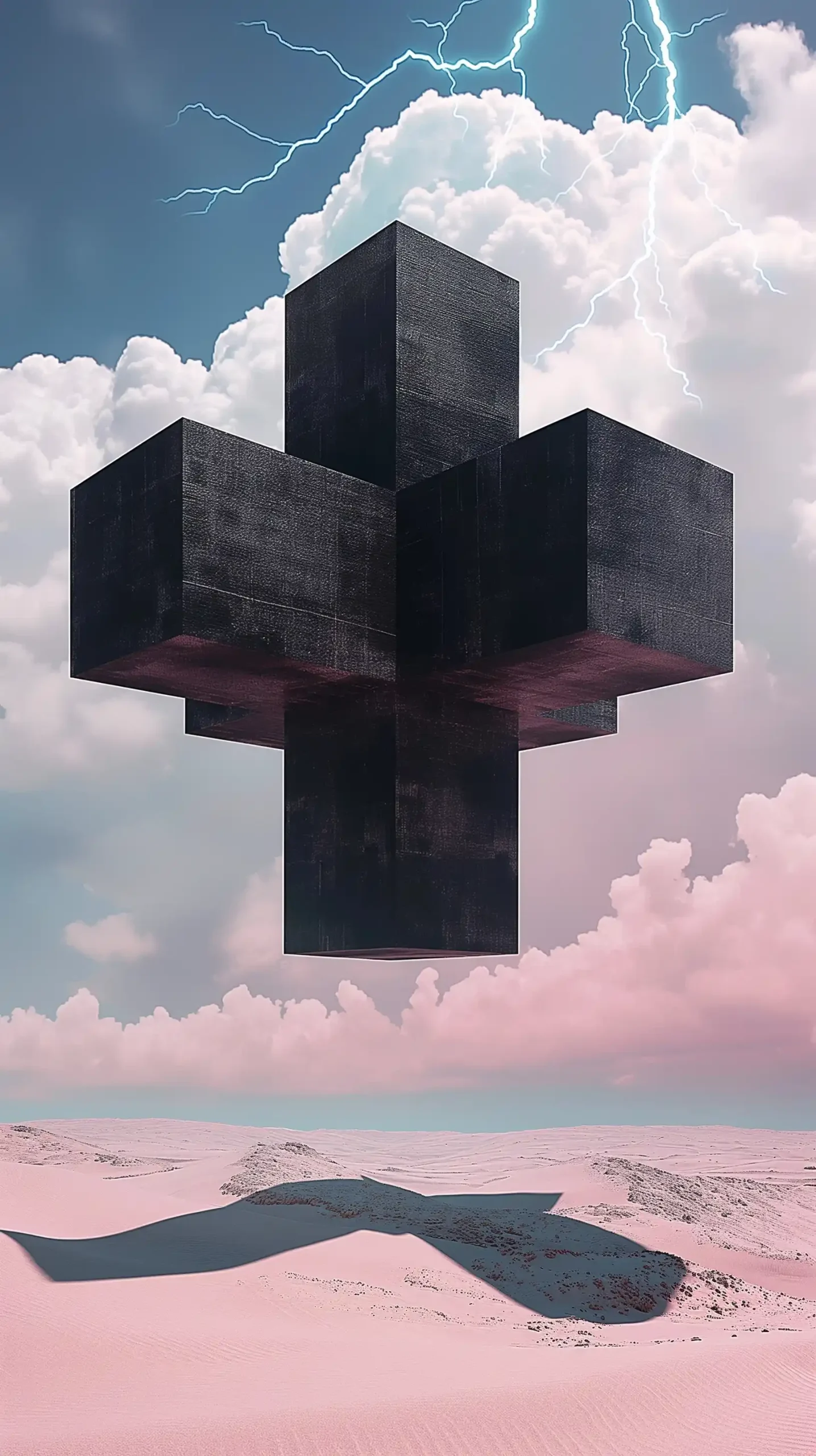Quantum Crucifixion Collage