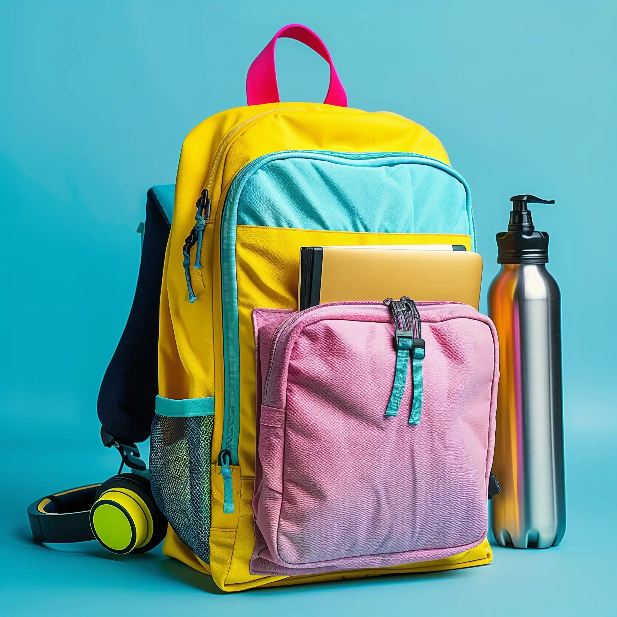 Surreal Backpack Still Life