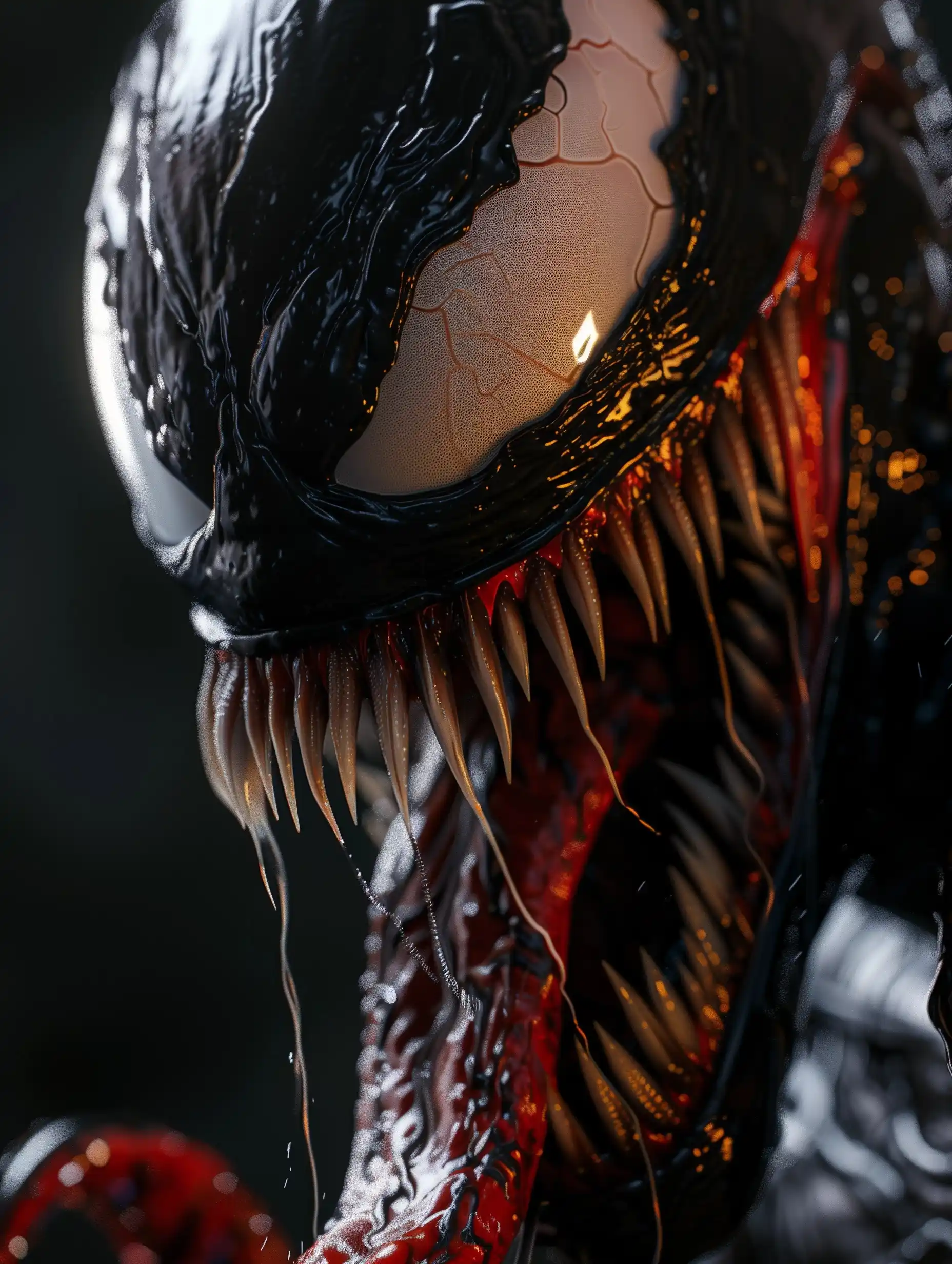 Portrait of Venom High Detail
