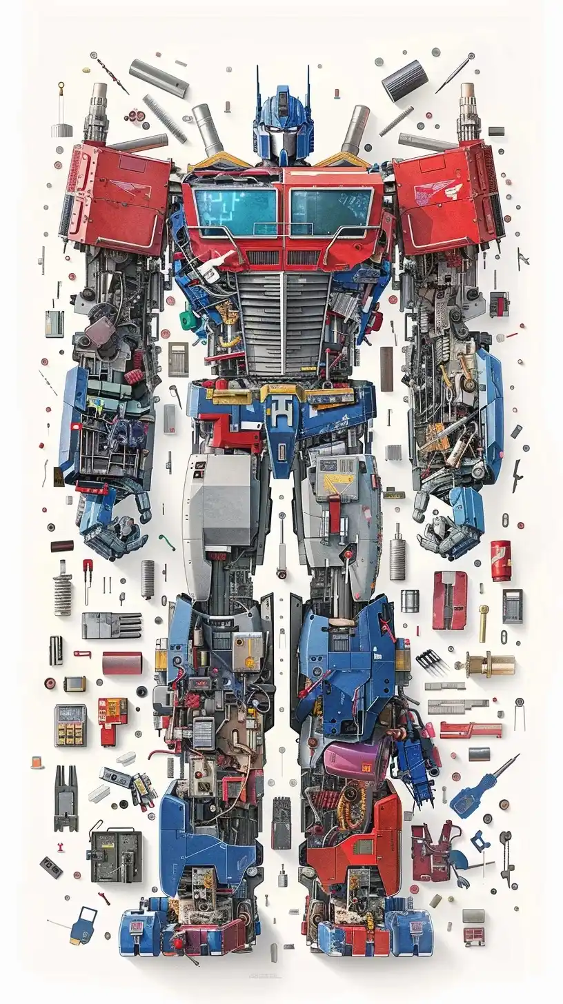 Optimus Prime Materials