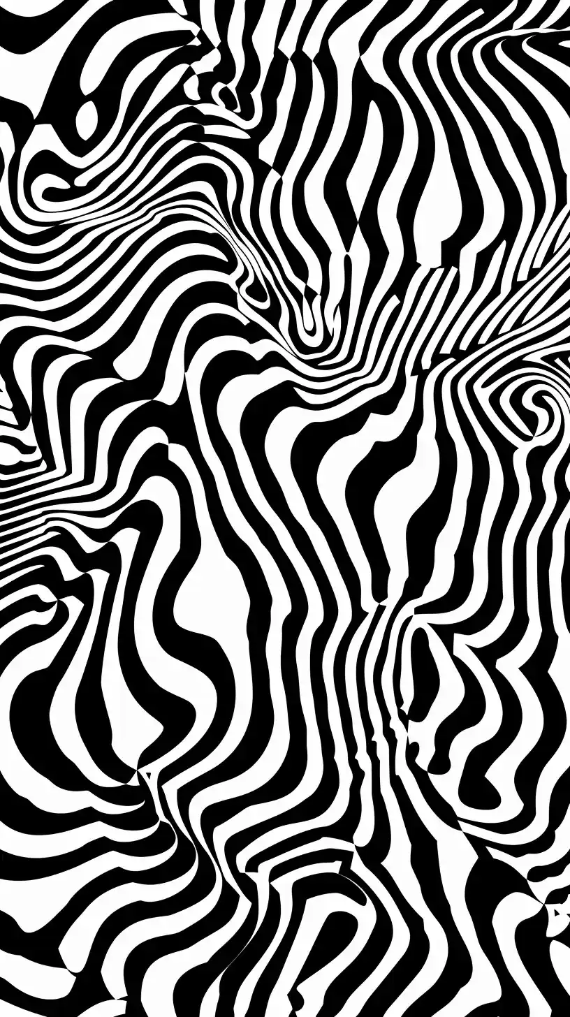 Black  White Psychedelia