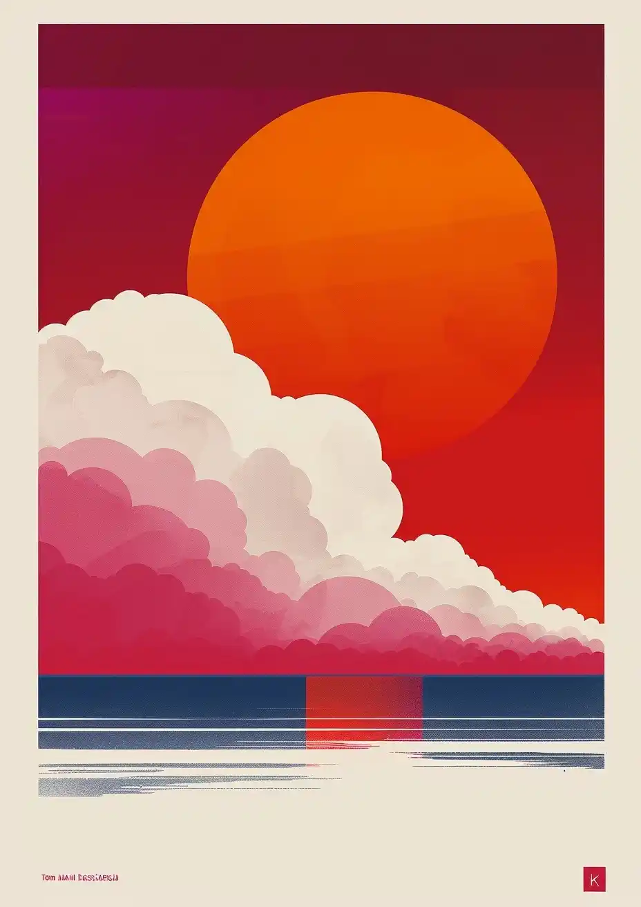 Abstract Baltic Sea Poster