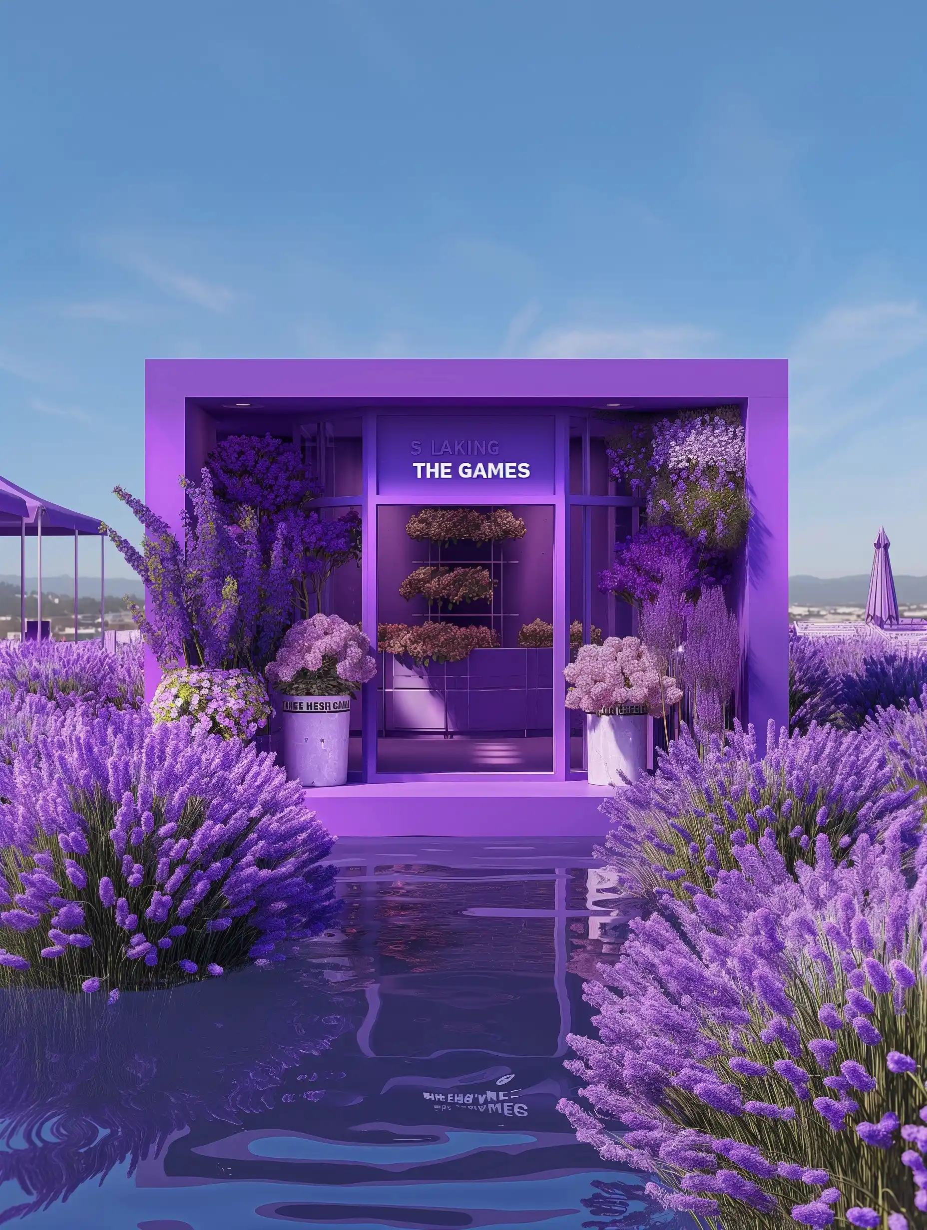 Purple Flower Store Oasis