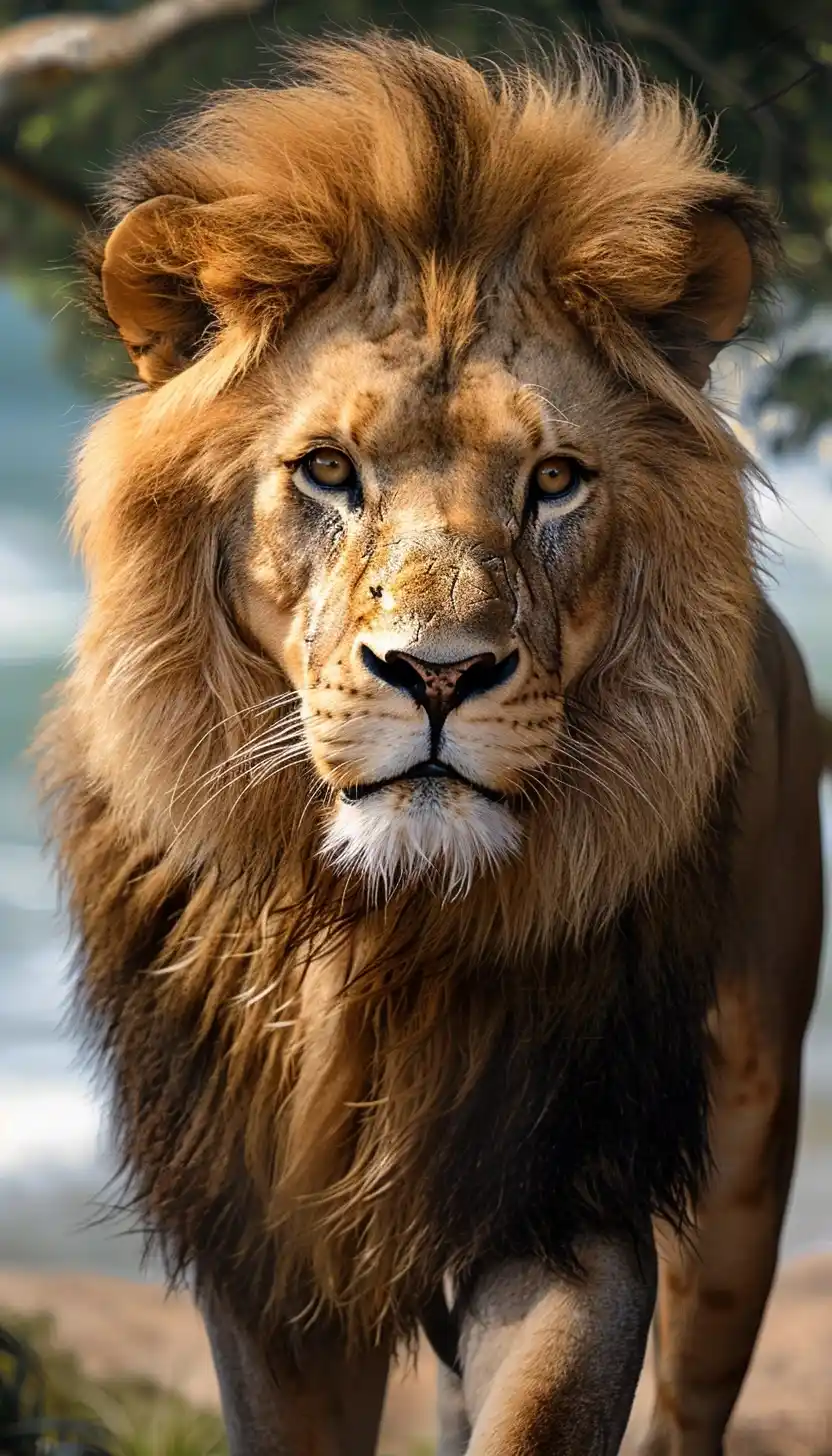 Lion Portrait in f12