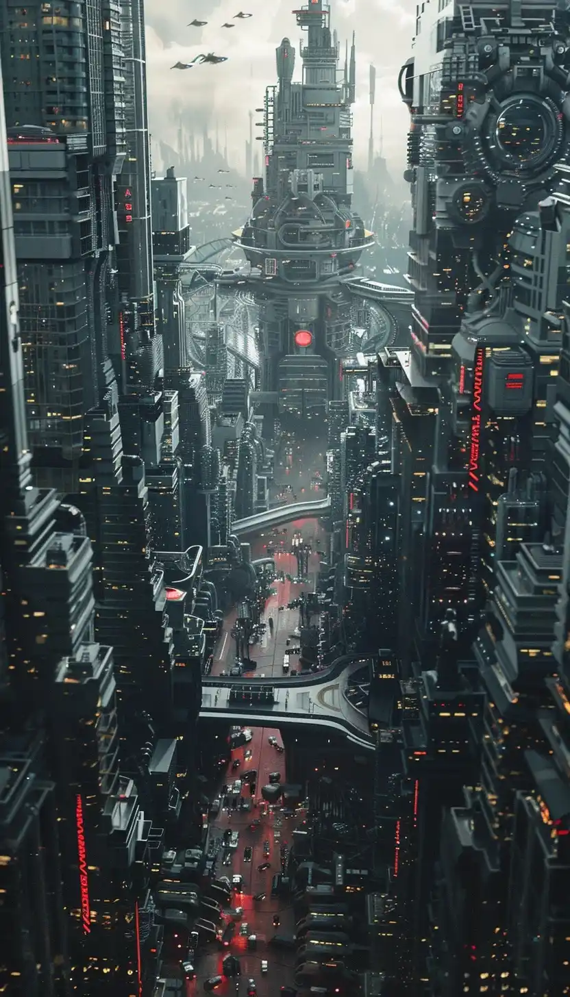 Alien Love Cityscape