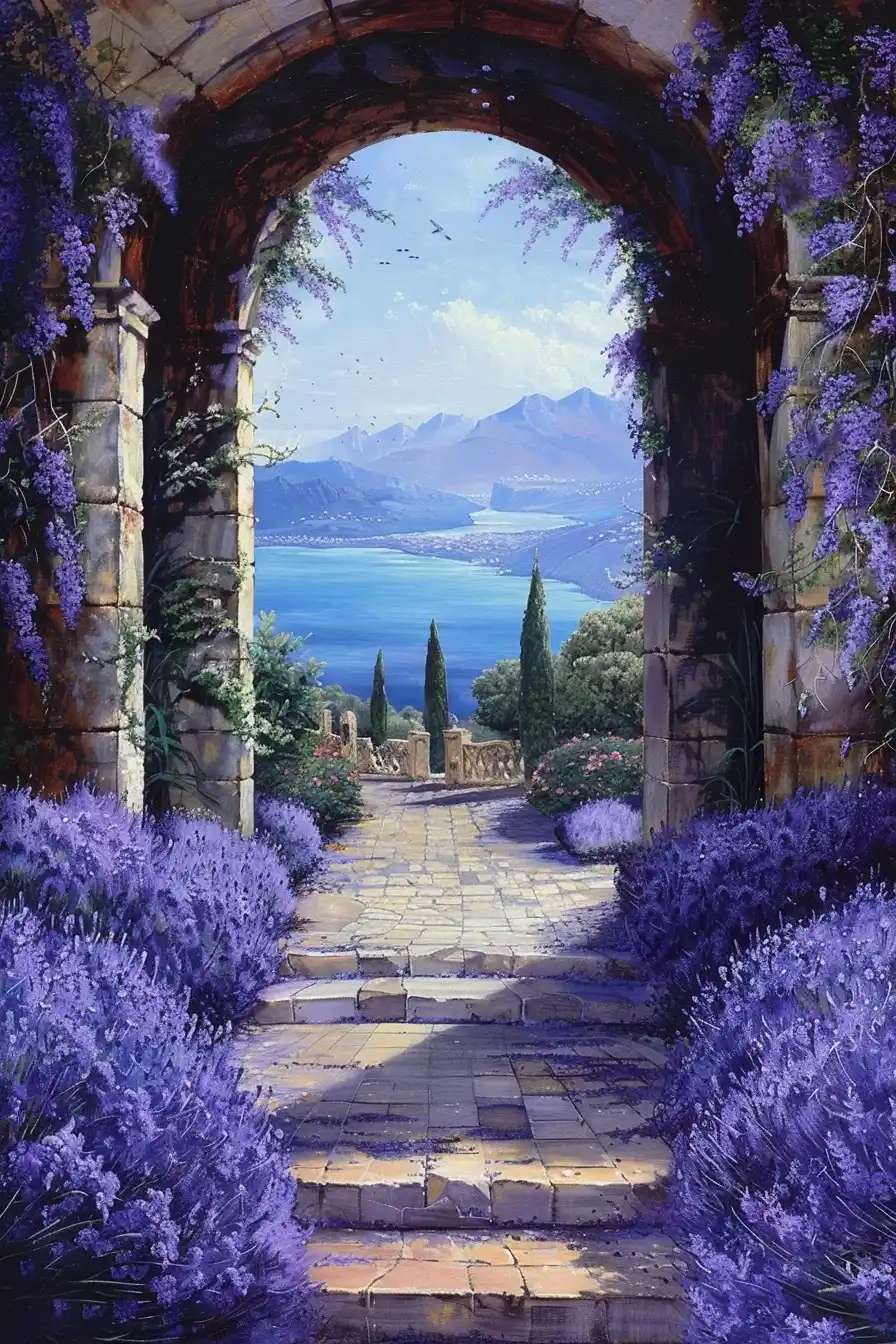 Lavender Archway Fantasy