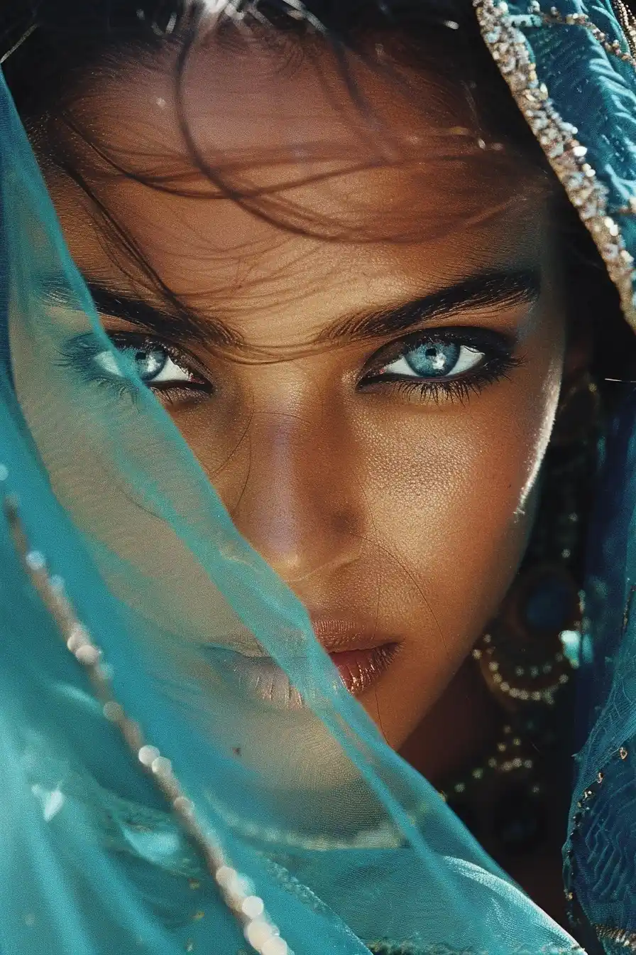 Indian Princess in Garden