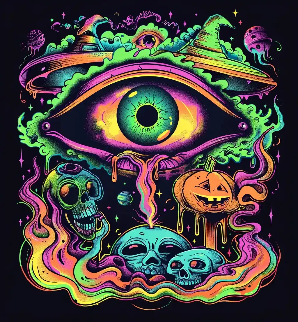 Psychedelic Alien Eye Trip