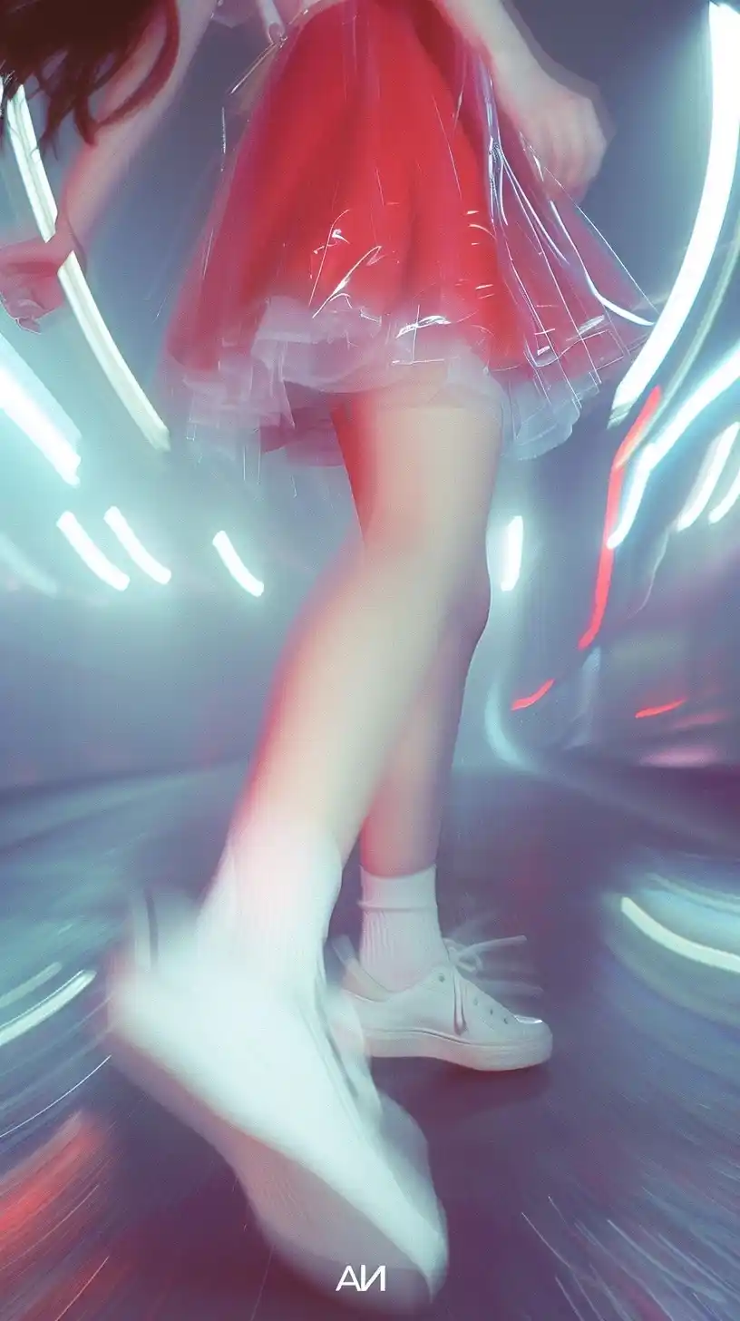 Plastic Skirt Dance Ultra-Realism