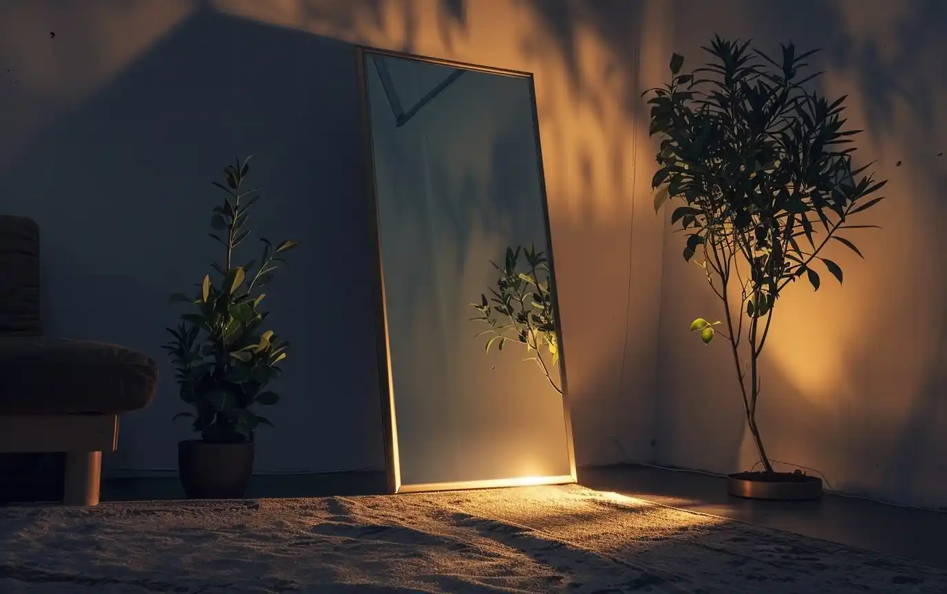High-Res Mirror Still Life