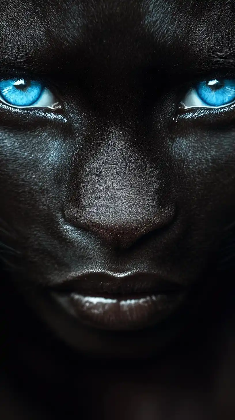 Black Panther Woman Portrait