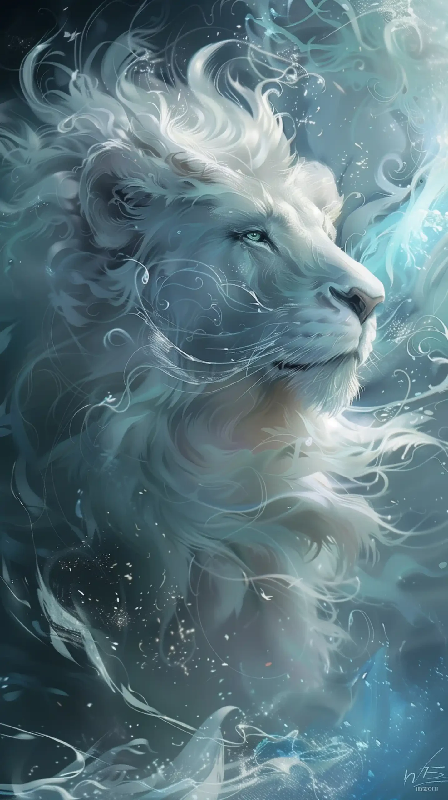 Zodiac Lion in Villeneuve Style