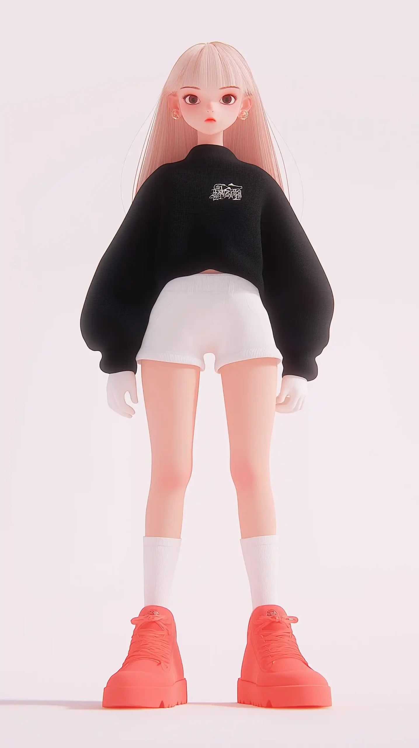 Cute Girl in Octane Render