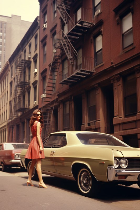 Retro 1960s New York City Street Photography