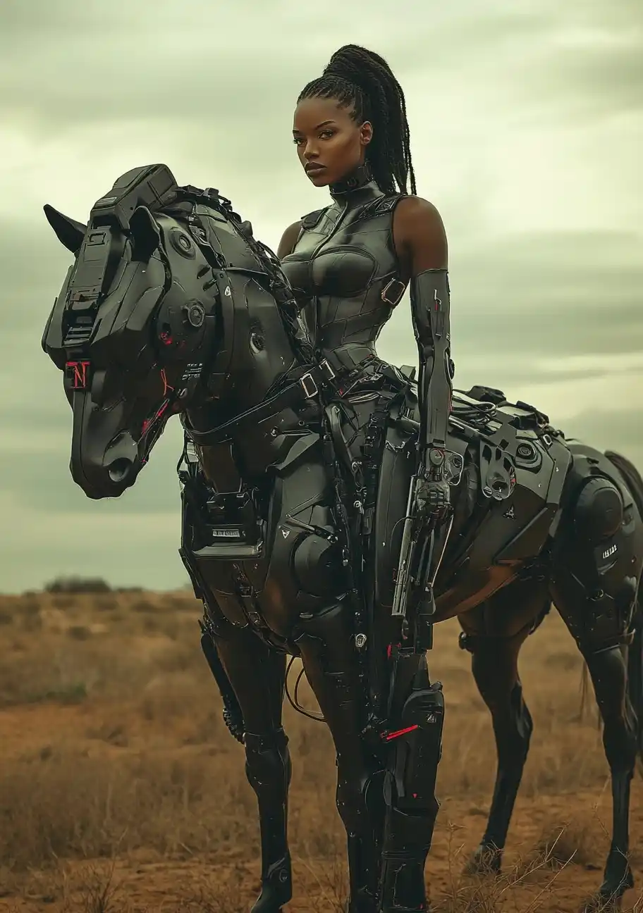 Realistic Centaur Warrior Photography