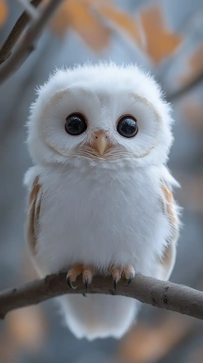 Delicate Owl at Birds Nest