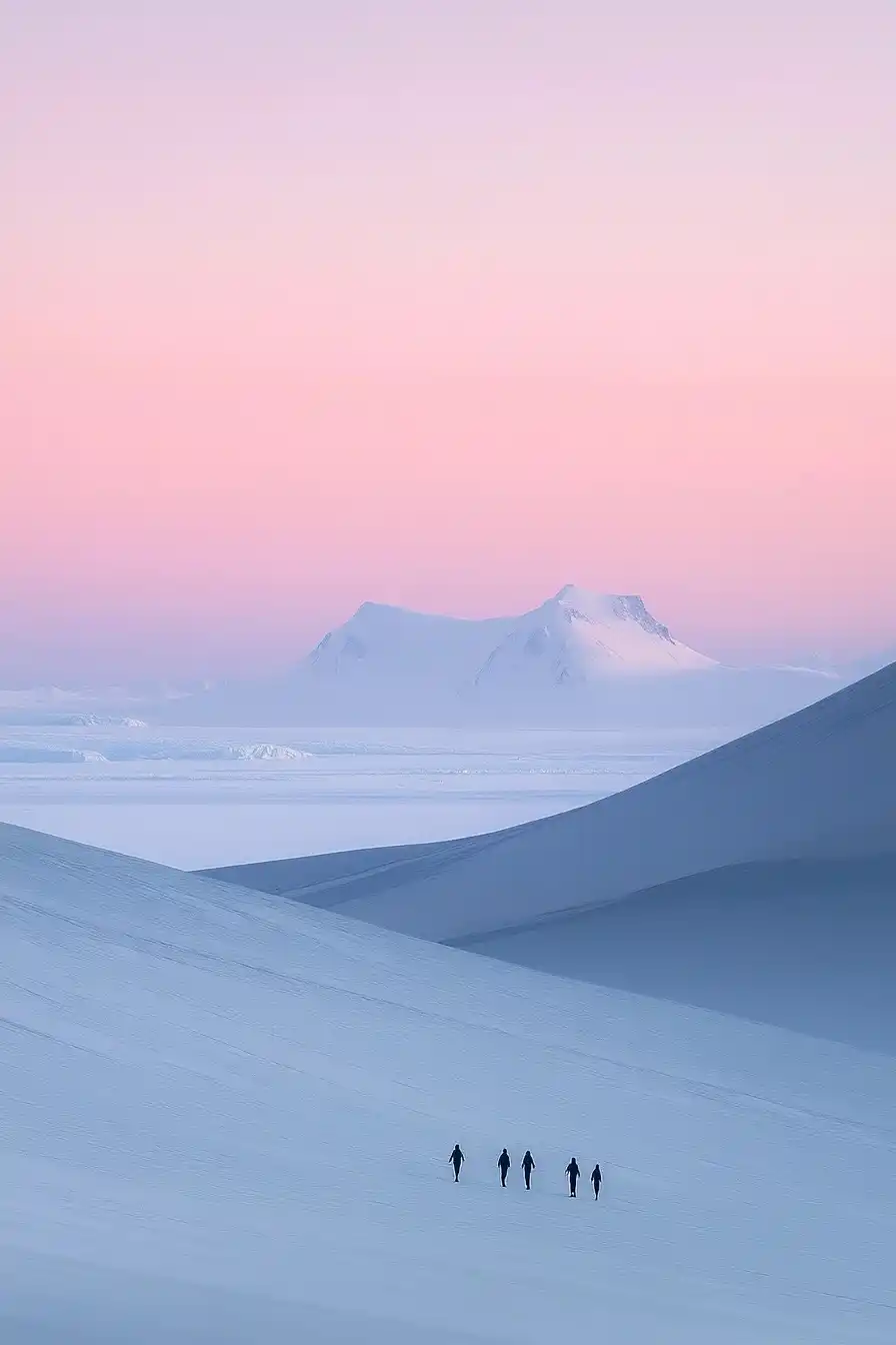 Antarctic Dusk Minimalism