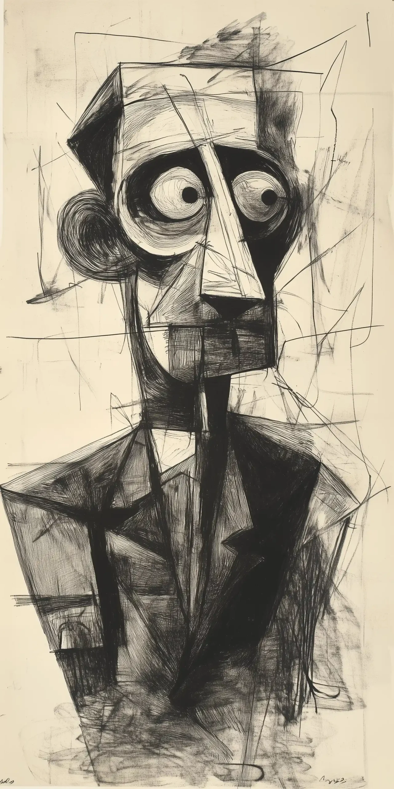Picassos Raw Drawing