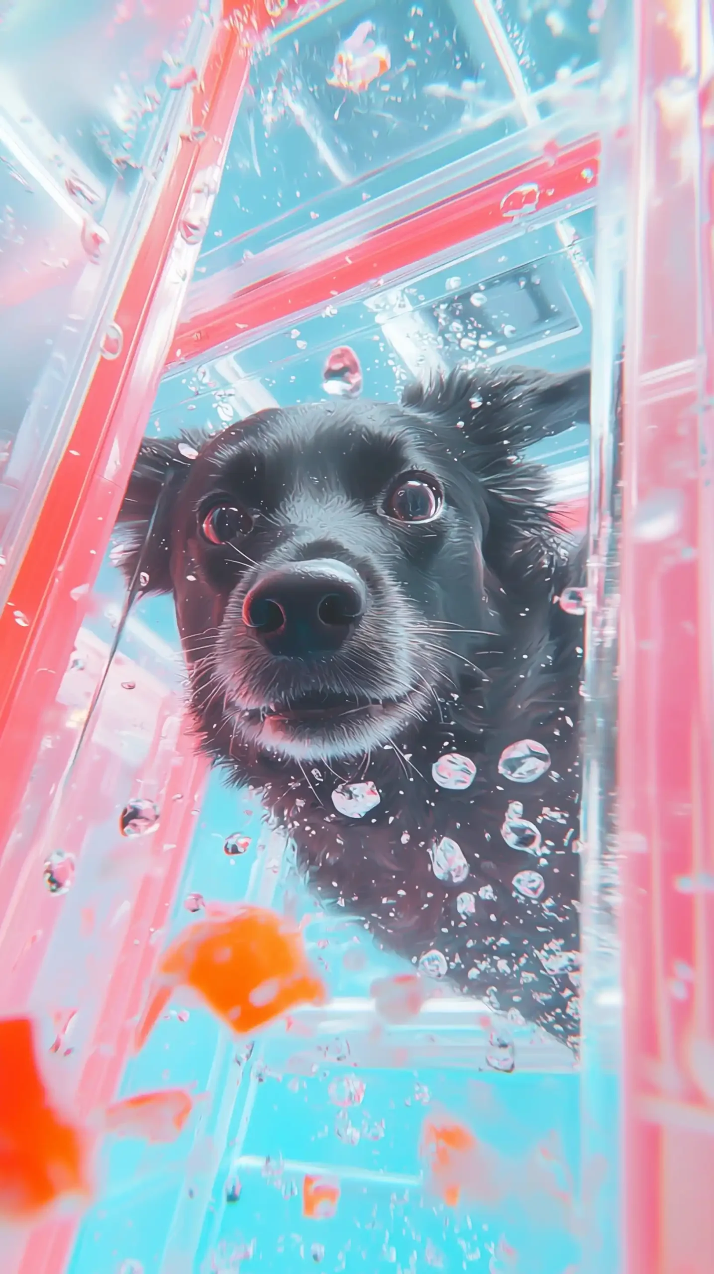 Surreal Vacuum Bag Dog