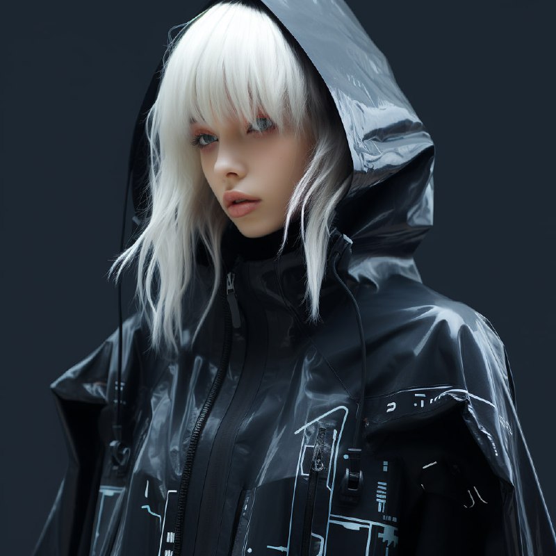 Marine Conservation Cyberpunk Futuristic Fashion
