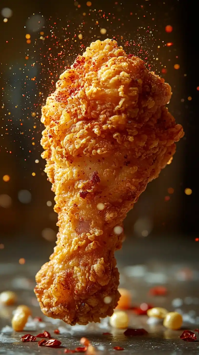 Crispy Chicken Leg Still Life