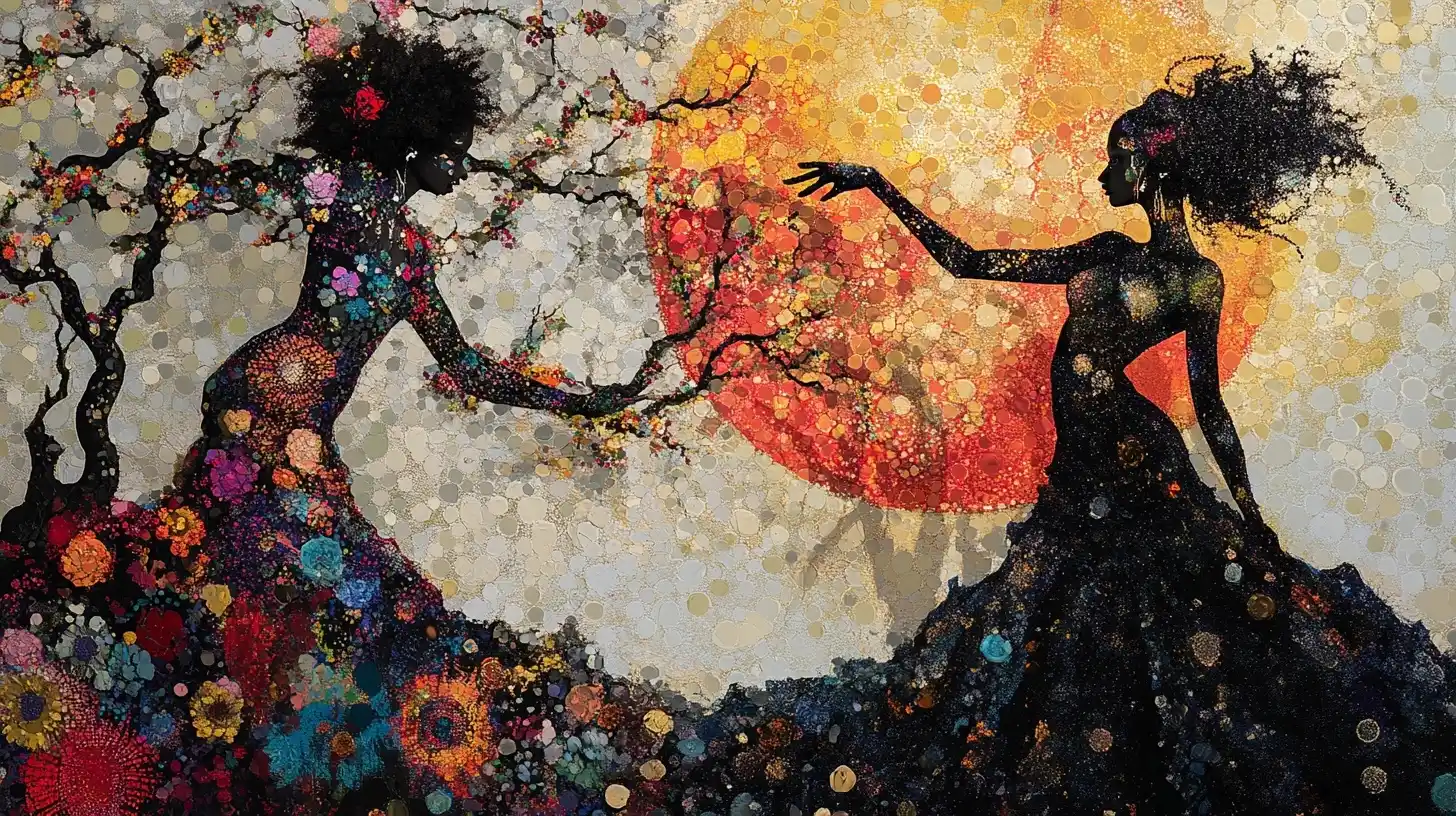 Models Clash Over Pointillism