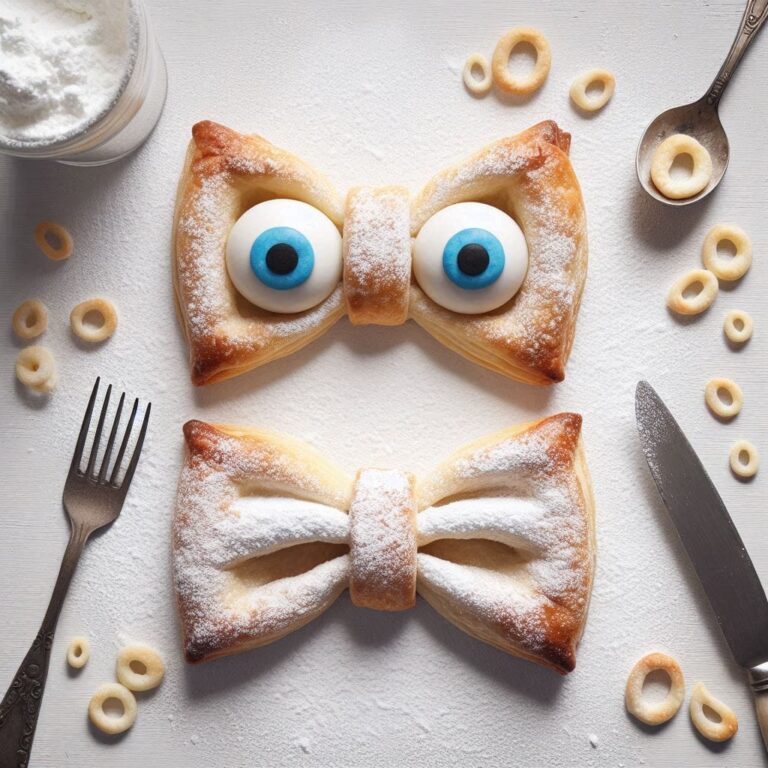 Puff Pastry Owl in Pixar Animation Style