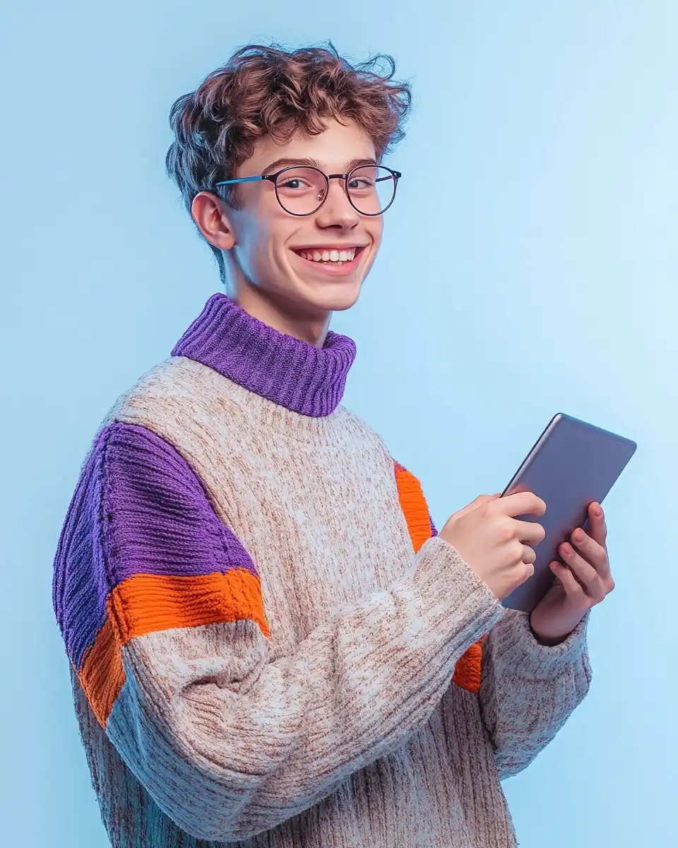 Hyperrealistic Slavic Teen Portrait