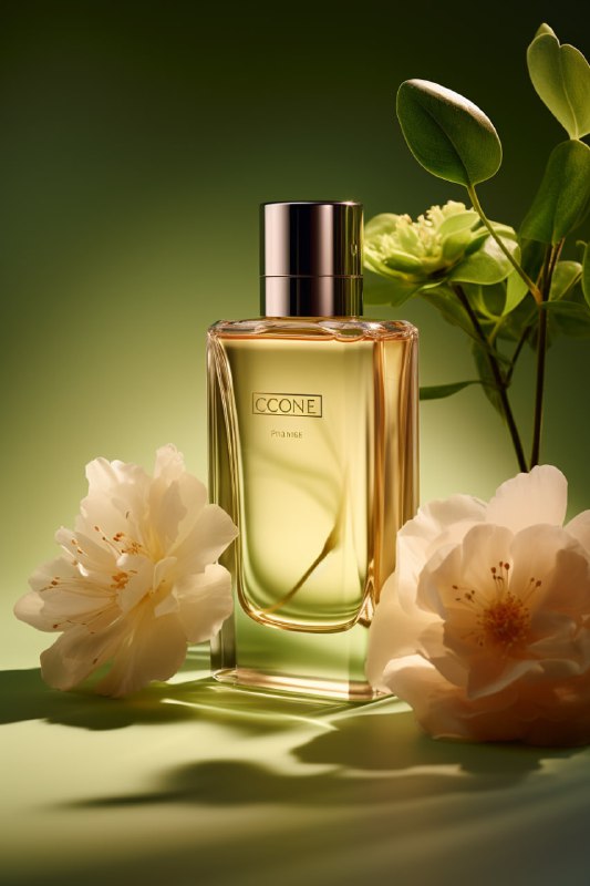 Perfume Product Shoot With Flowers and Soft Colors