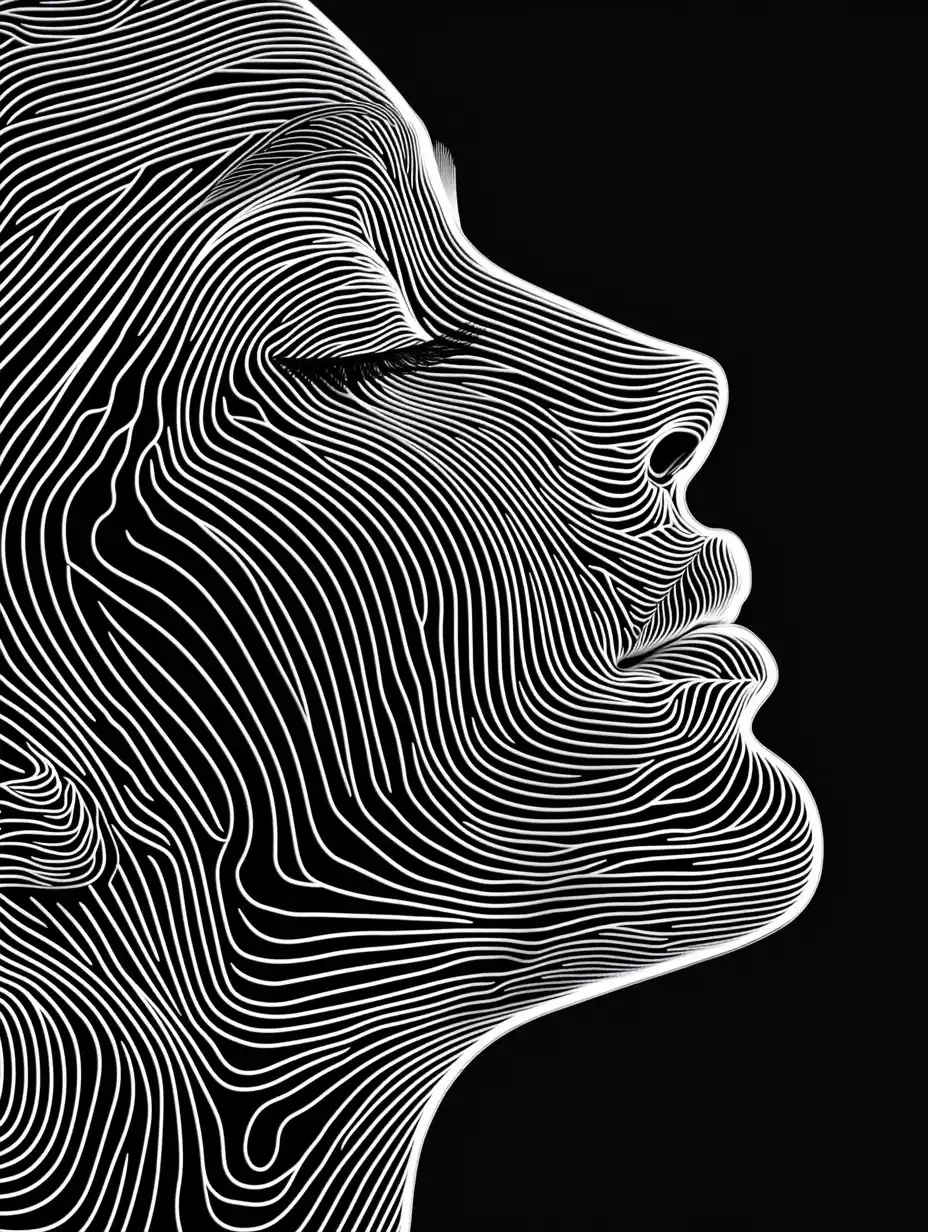 Abstract Fashion Sound Waves