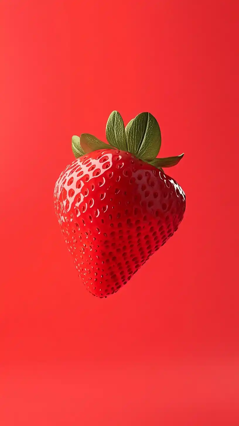 Ultra-Resolution Strawberry Close-Up