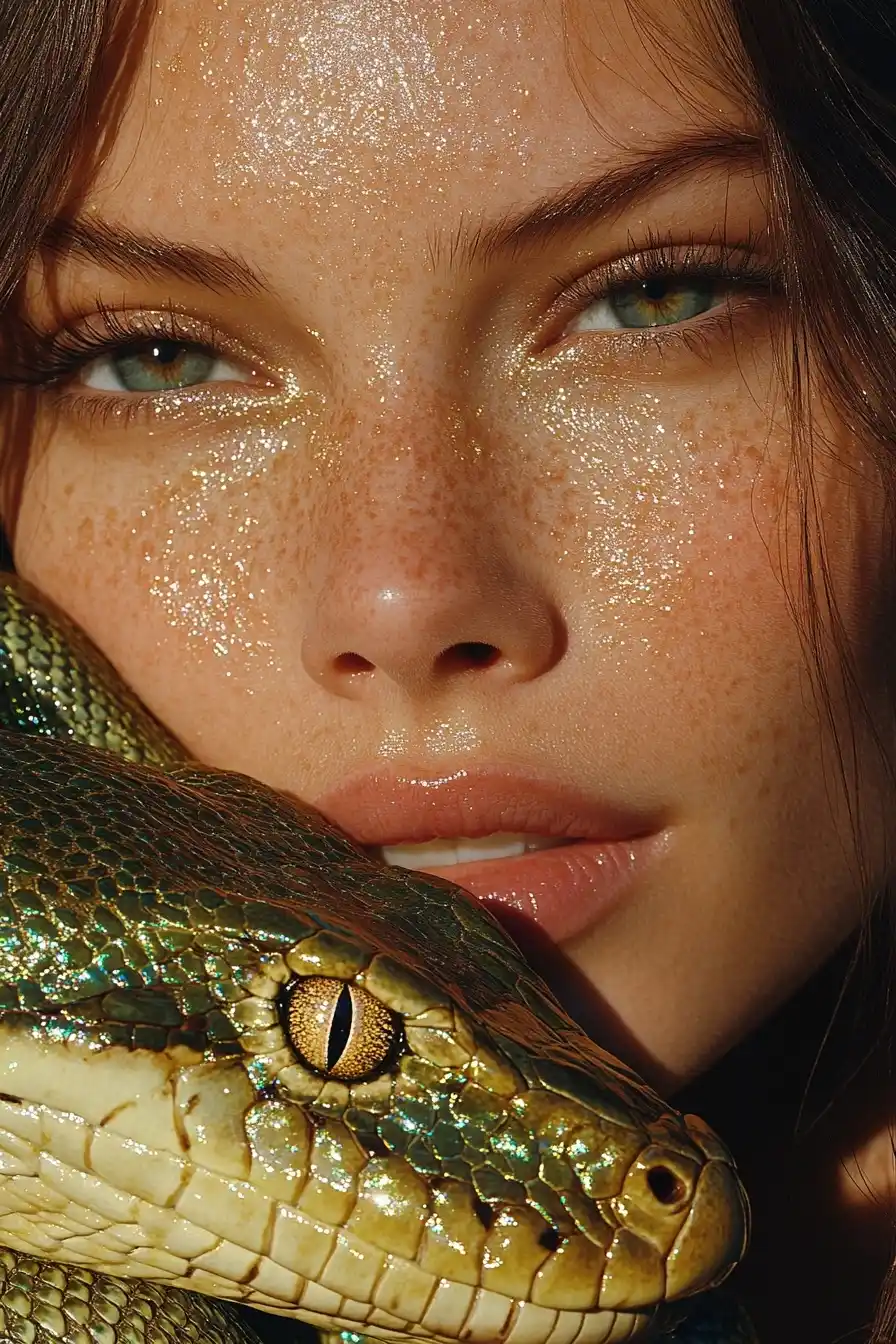 Eden Girl with Snake