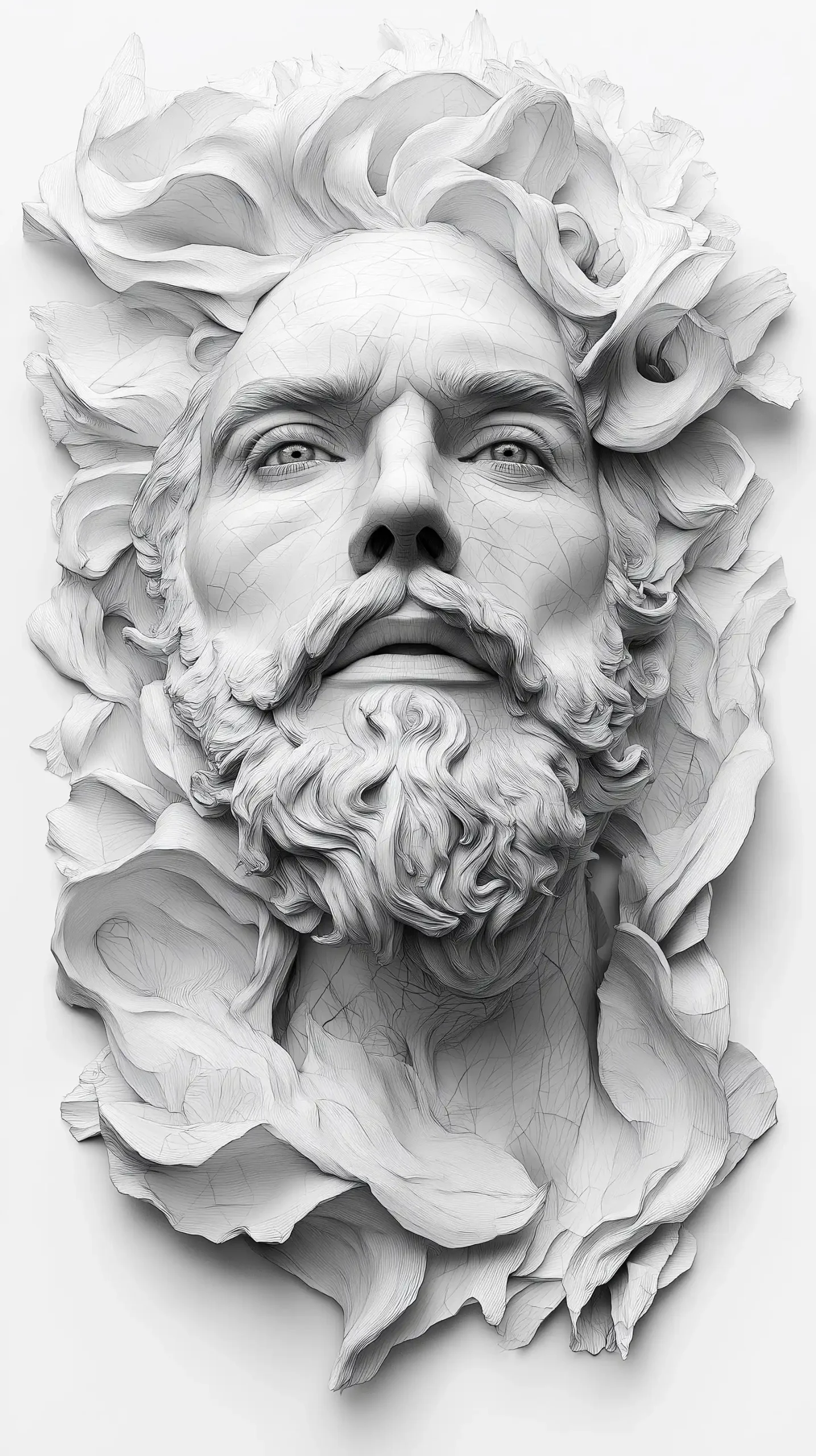 Hyper-Realistic Zeus Tattoo