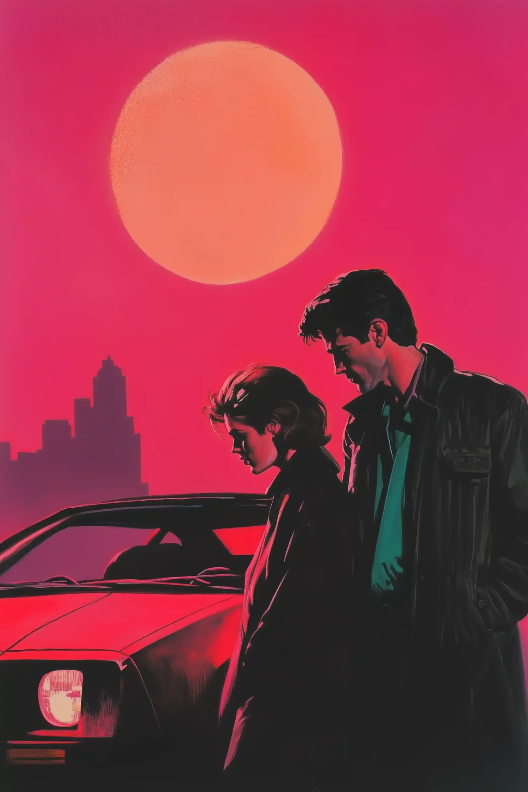 1990s Pulp Love Cityscape