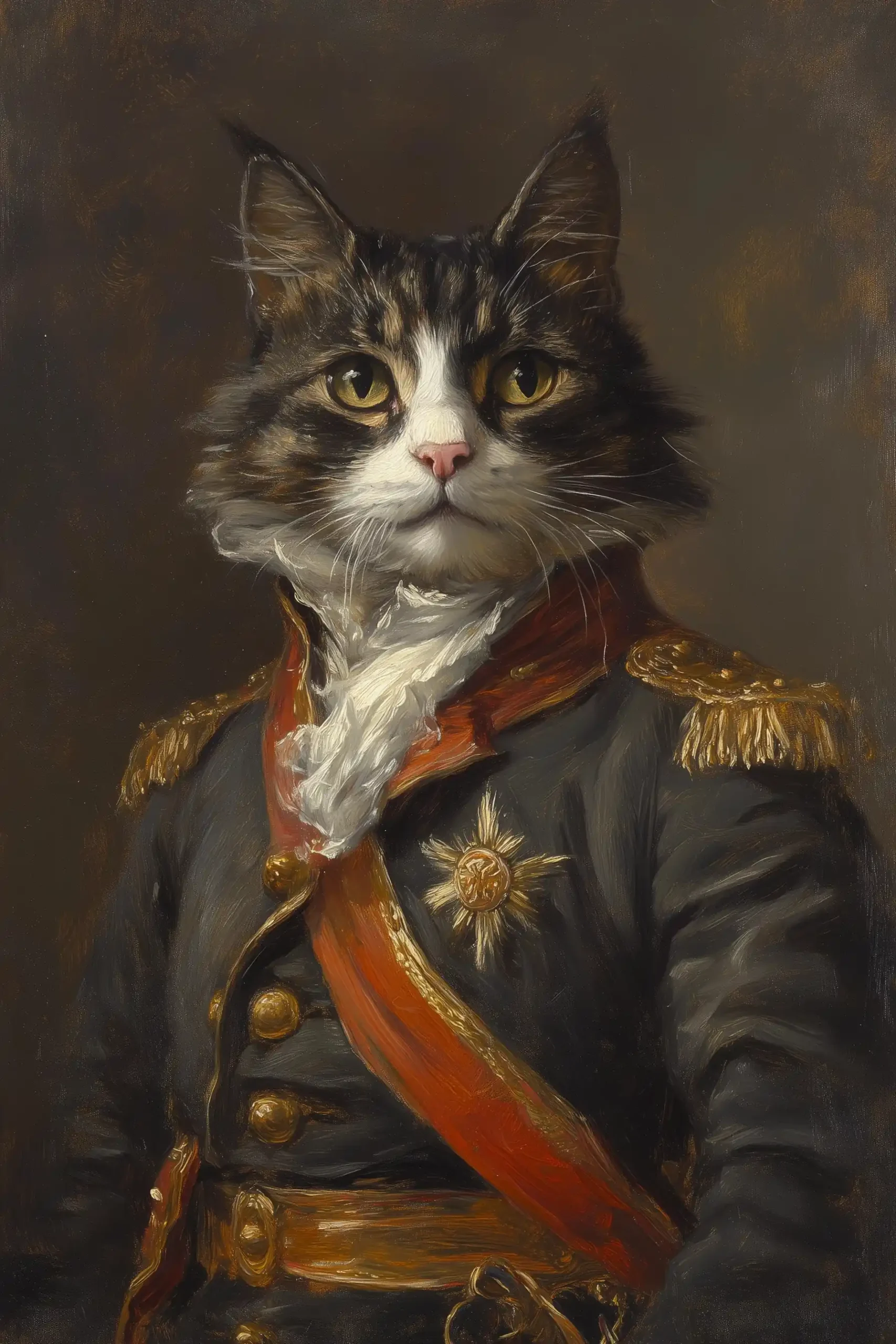 Military Cat Portraiture