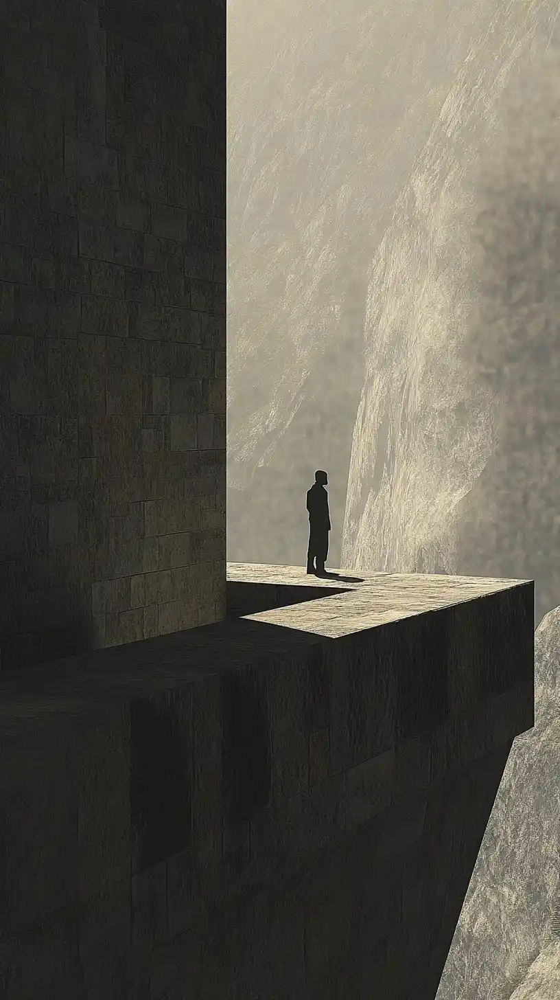 Minimalist Machu Picchu Balcony