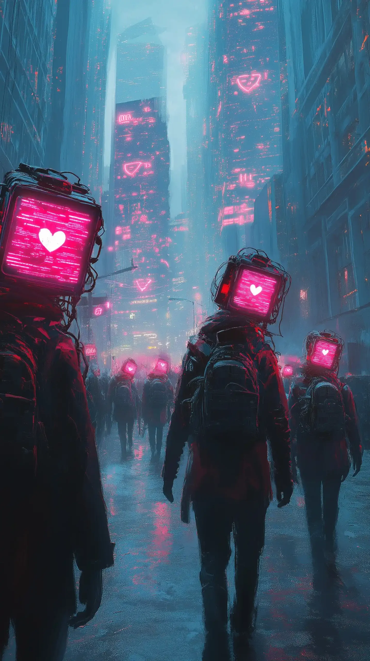 Surreal Digital Cityscape