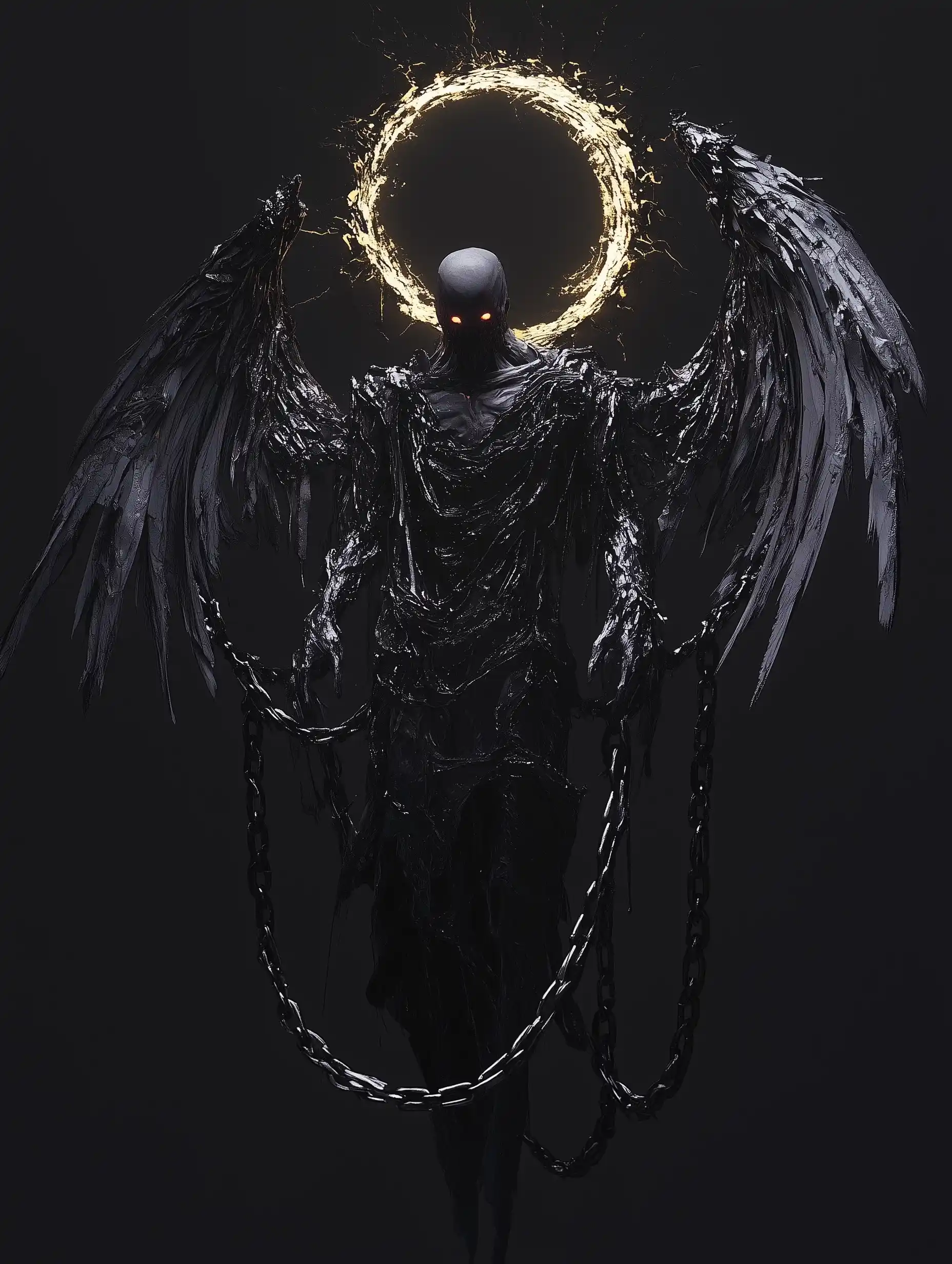 Fallen Celestial Being Illustration