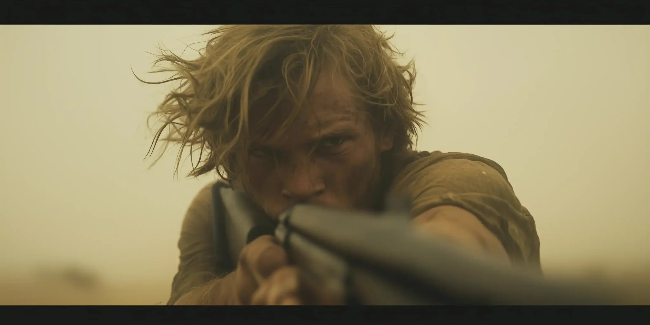 Wild Man with Rifle