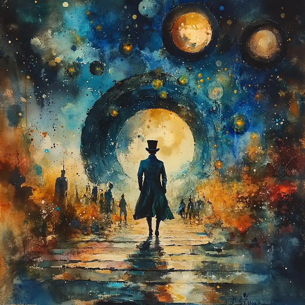 Whimsical Gentleman in Futurity