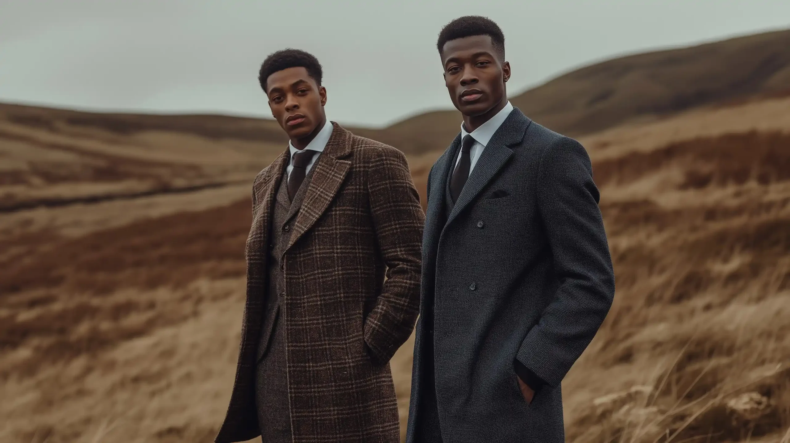Winter Fashion Editorial Models