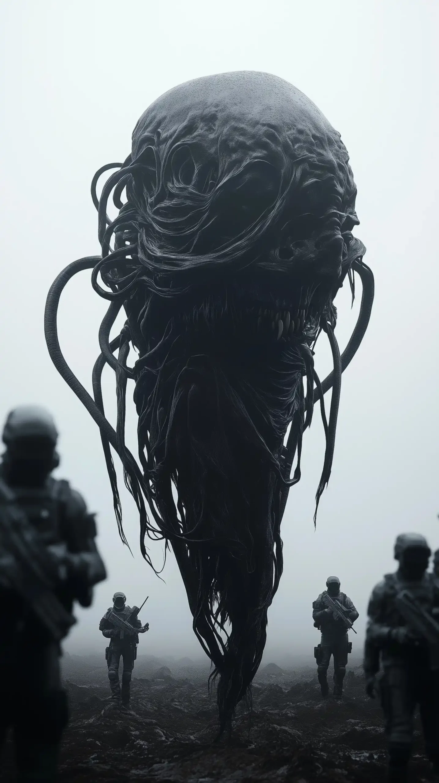 Gothic Horror Monster Landscape